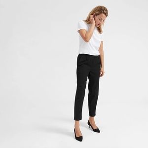 Everlane The Italian GoWeave Easy Pant - Black 10